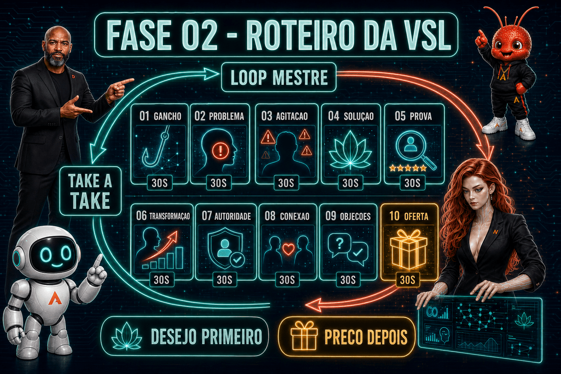 Infografico - Fase 2 - Roteiro da VSL