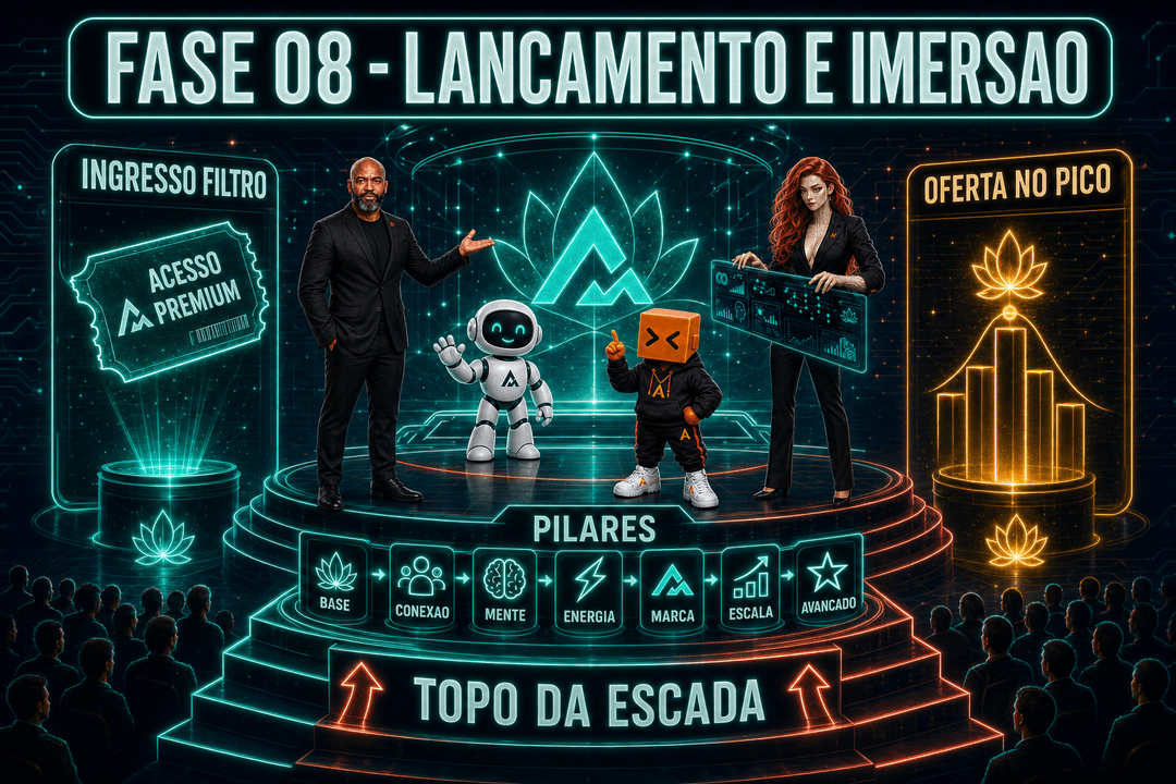 Infografico - Fase 8 - Lancamento e Imersao